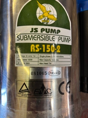 150 submersible pump - js,