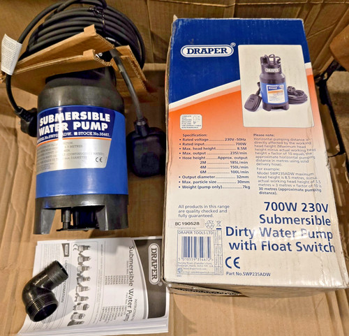 Draper submersible pump - draper, pump,