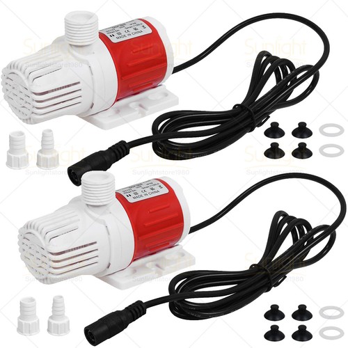 2pc 12v 1100l submersible - 12v, 1100l/h