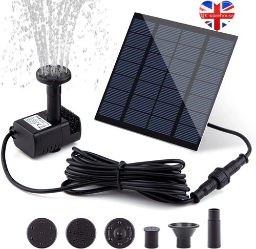 Garden solar water pond - water,