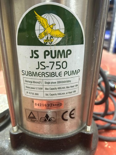 Pump 750 submersible - pump,