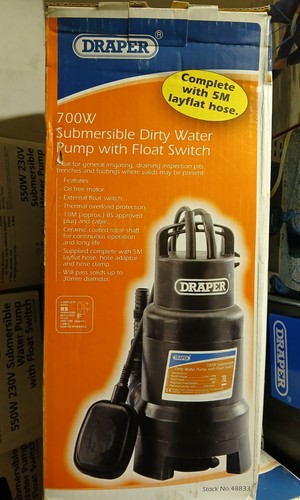 Draper heavy duty submersible - heavy,