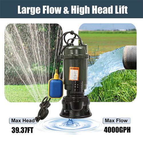 Heavy duty submersible flood - duty,