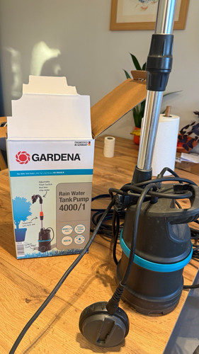 Gardena rain water tank pump - rain,
