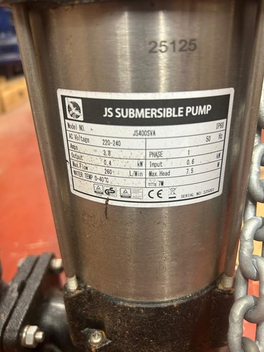 Submersible pump model - js,